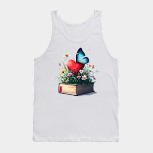 Power of imagination from a book Tank Top